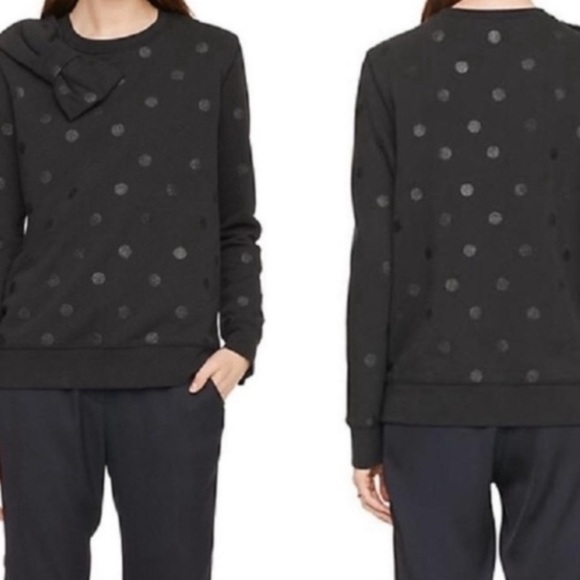 Kate Spade Steal The Spotlight Glitter Dot Sweatshirt - Picture 6 of 6